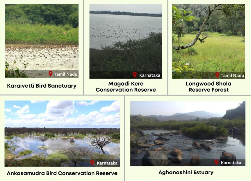 ಕರ್ನಾಟಕದ ಜೌಗು ಪ್ರದೇಶಗಳು Wetlands of Karnataka