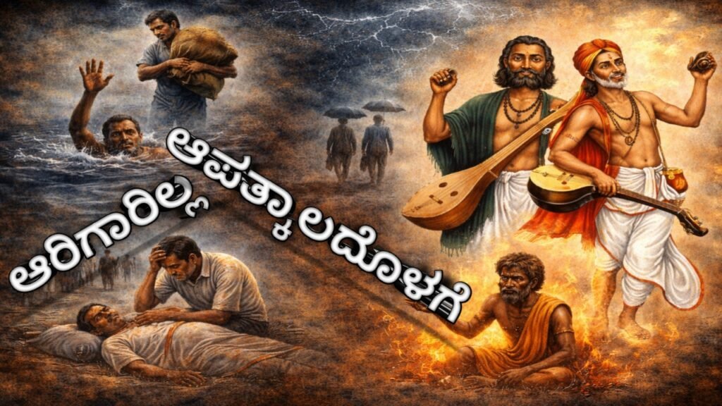 Arigeaarilla Apatkaladolage keerthane explanation. ಆರಿಗಾರಿಲ್ಲ‌ ಆಪತ್ಕಾಲದೊಳಗೆ ಕೀರ್ತನೆಯ ವಿಶ್ಲೇಷಣೆ